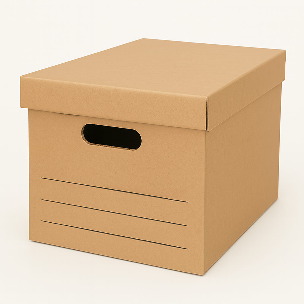 Cardboard Box with Lid - Image 2